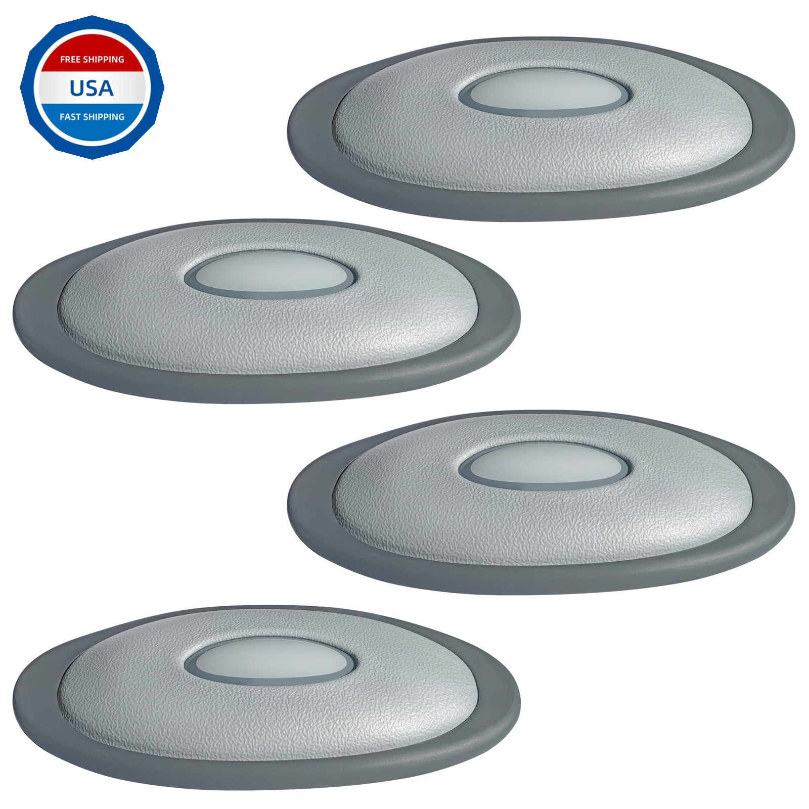 4× For 2007-2013 Jacuzzi J-300 Series hot tubs Oval Pillow Set Insert 2472-826