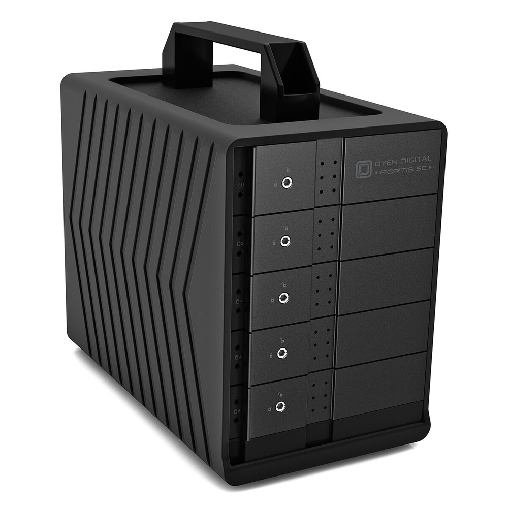 100TB Fortis 5C 5-Bay USB-C External Drive Array