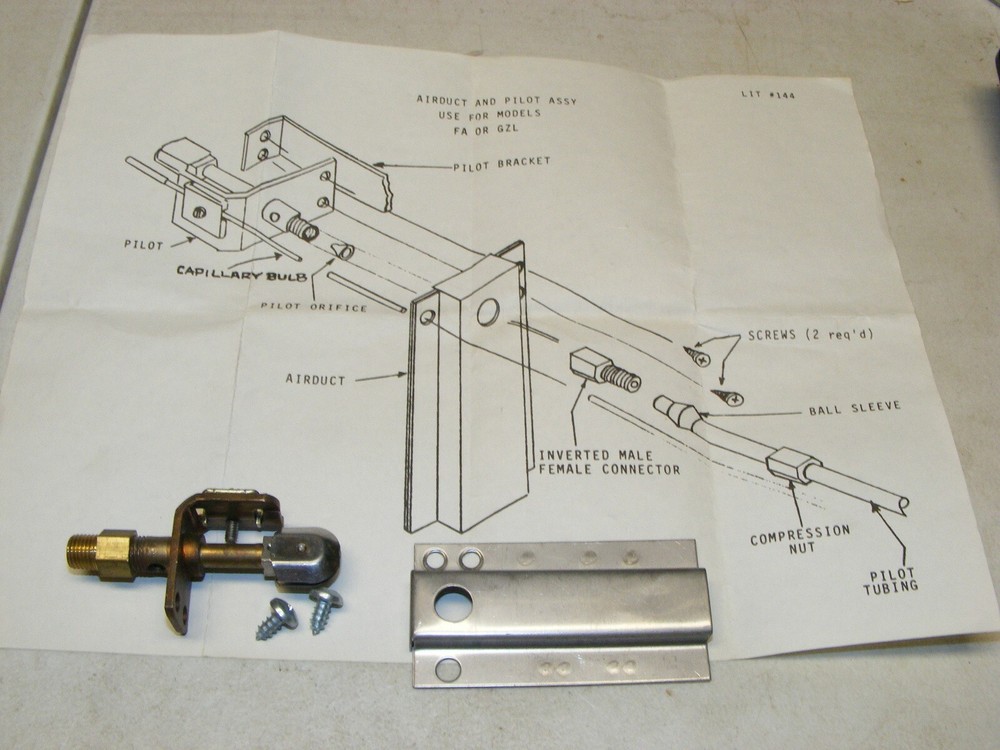 Pilot Burner for FA or GZL Models (neb)