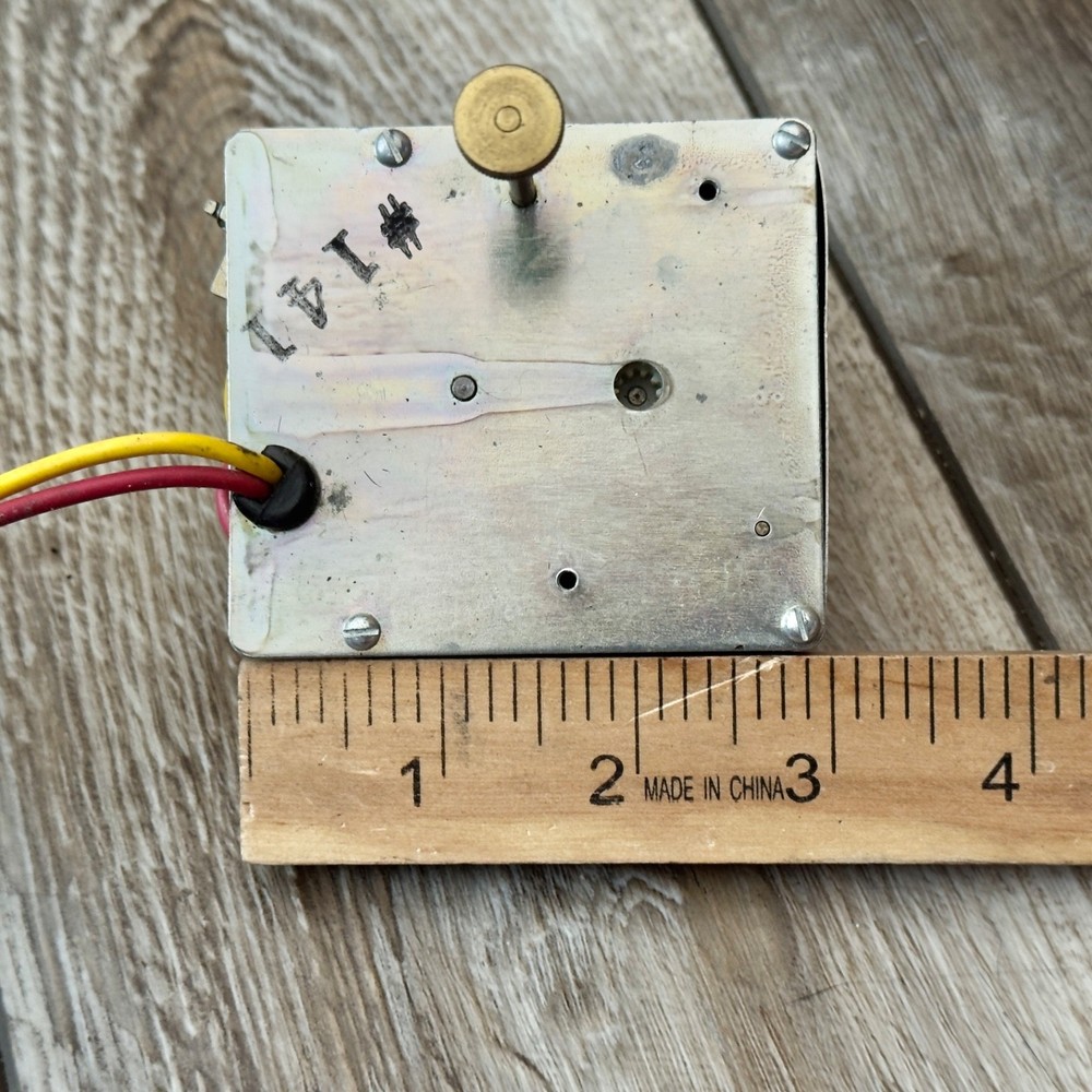 Synchron Clock Movement With Syncing Solenoid Tested