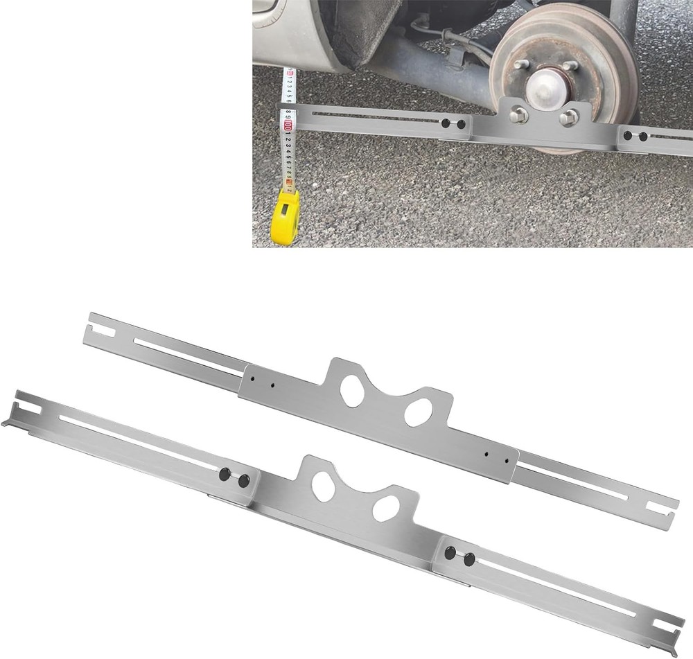 2PCS Wheel Alignment Tool Heavy Duty Toe Alignment Tool Plates Front End Alig...
