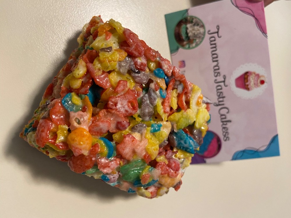 Happy Fruity Pebbles Treat box