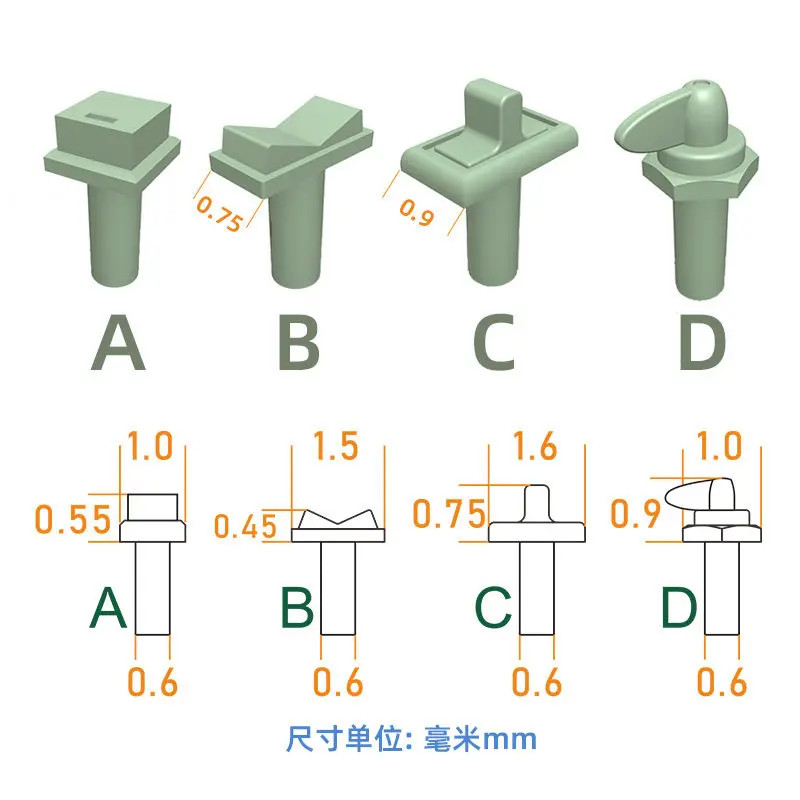 GNmodel 1/24 Scale Model Detailing Buttons & Knobs for Car Models (238pcs)