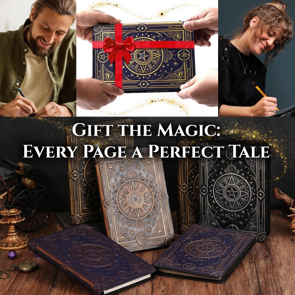 Magic Refillable Notebook Journal Binder for DND: A5 Story Forge 400 Pages (2