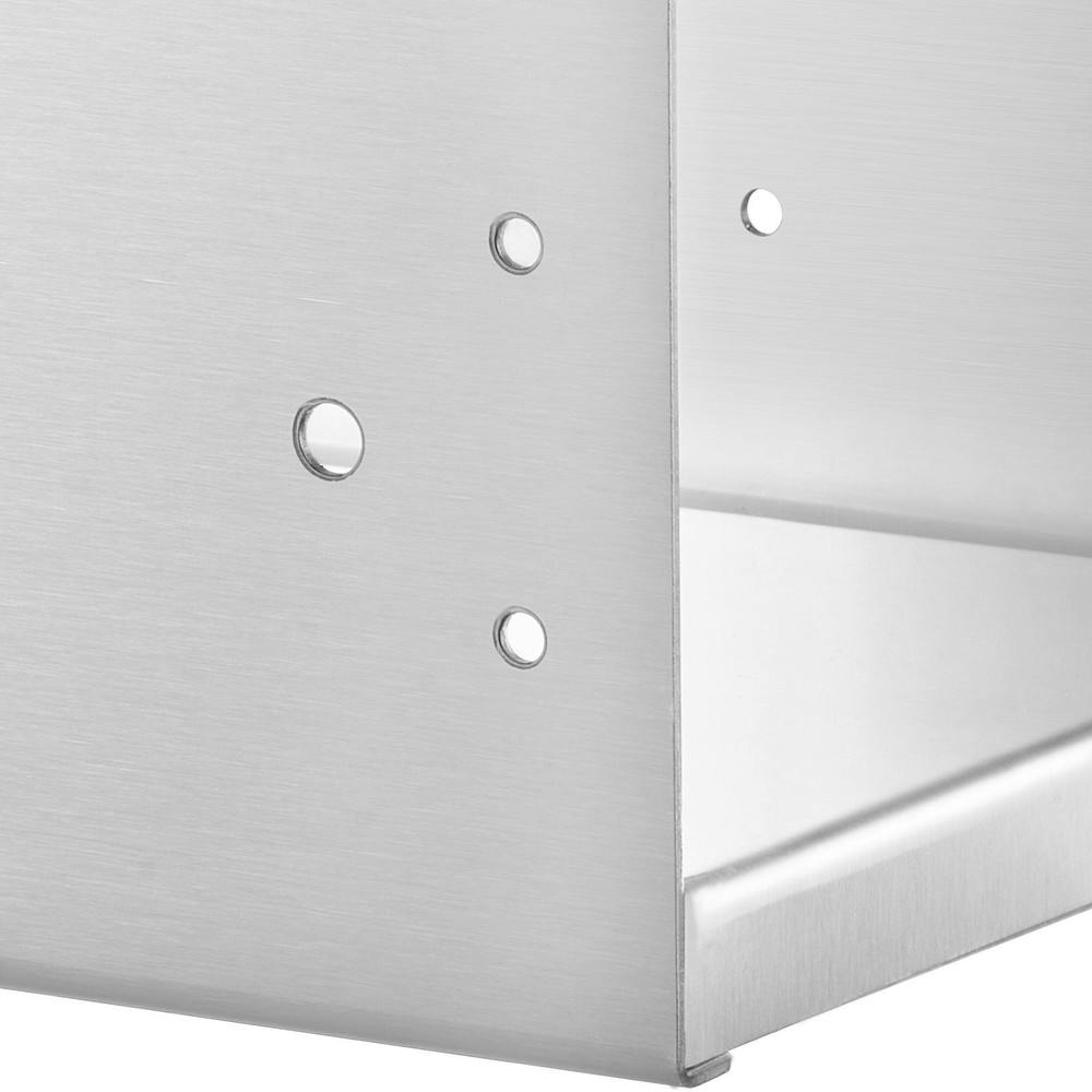 8"x 8" Post Base, 1Pcs Stainless Steel Adjustable Post Anchor Bracket(Internal 7