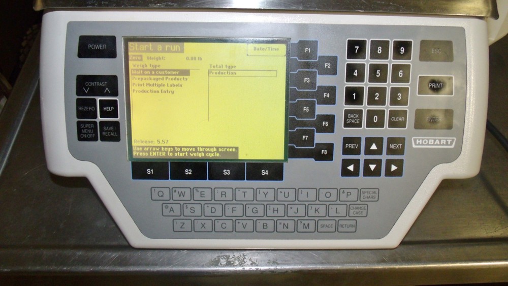 HOBART QUANTUM SCALE WITH TCP/IP WIRELESS