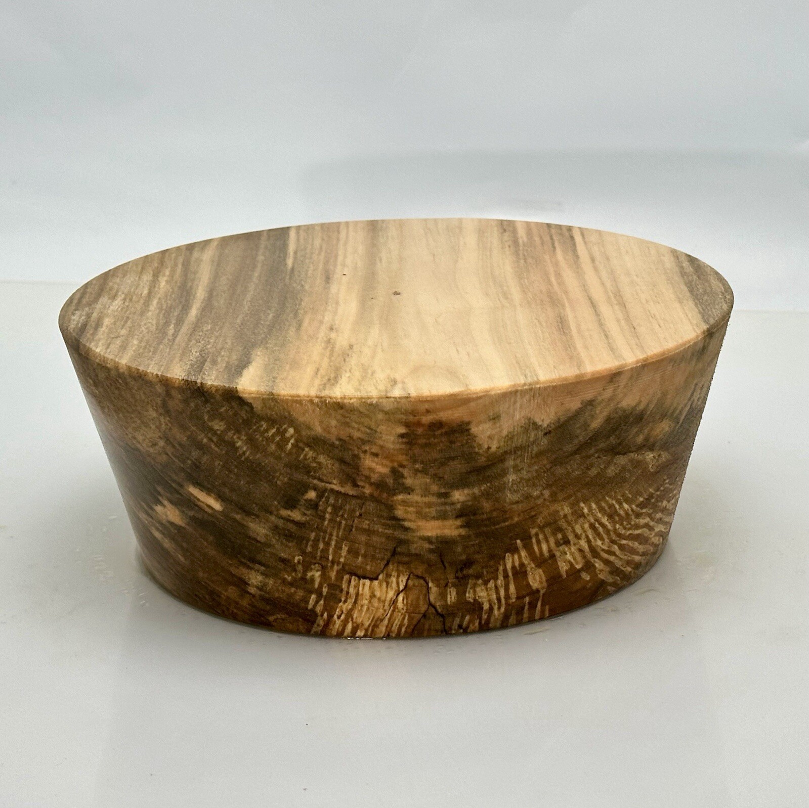 SPALTED MAPLE BOWL BLANKS, 10"X3.5" BULK LISTING, WOOD LATHE TURNING STOCK