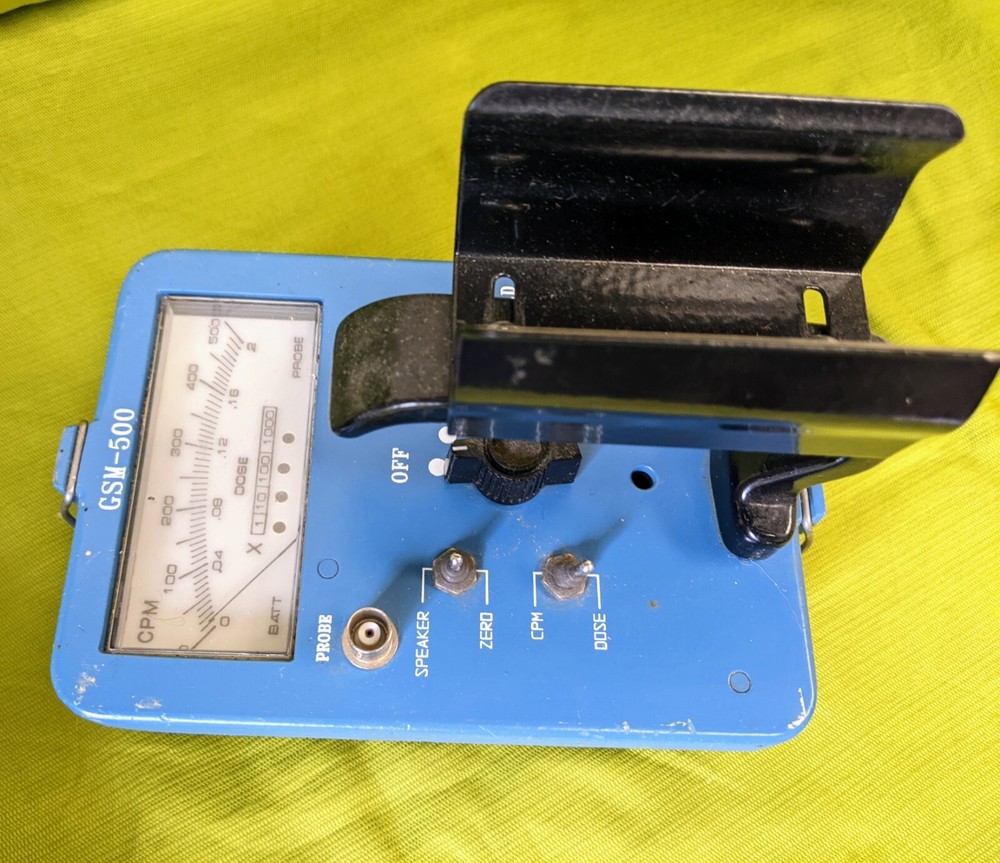 WM B Johnson Model GSM-500 Micro Processor Survey Meter