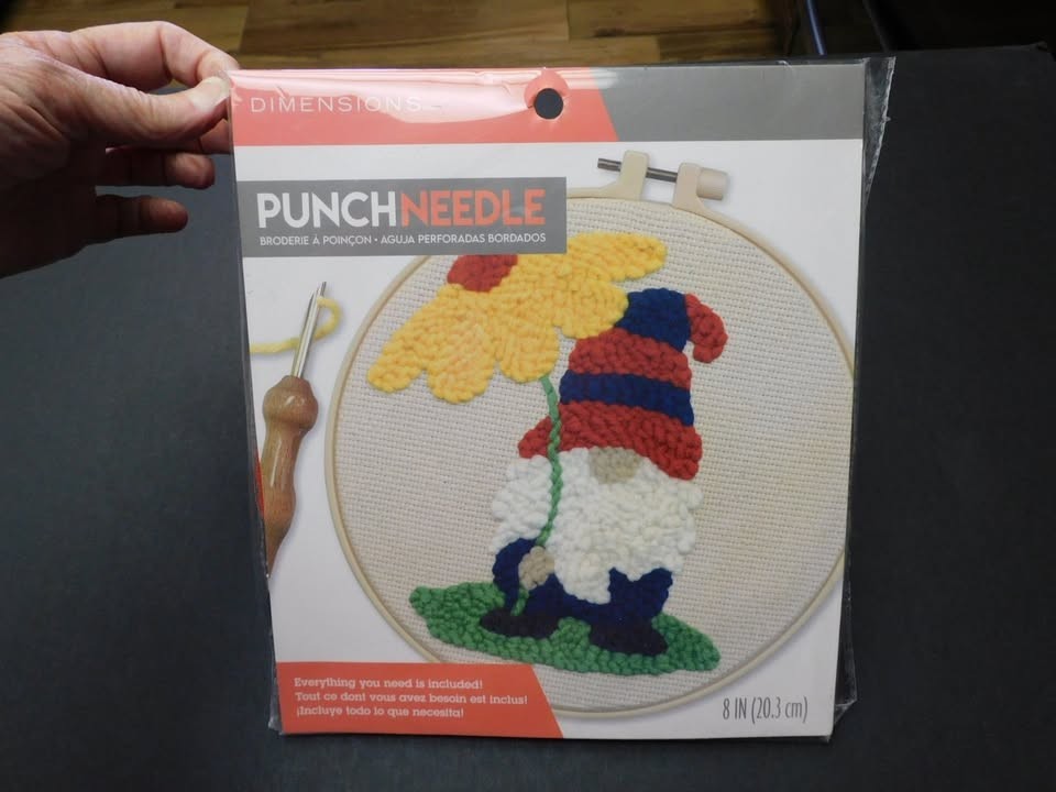 Dimensions Punch Needle Kit - Everything Needed for a Beginner (VR12-13)