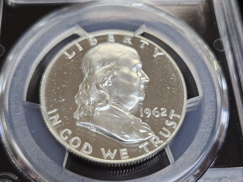1962 Proof Franklin Half Dollar PCGS VaultBox PR68