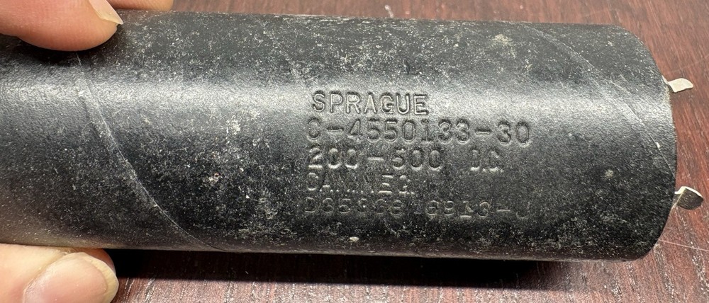 Sprague component C-4550133-30 200-500DC
