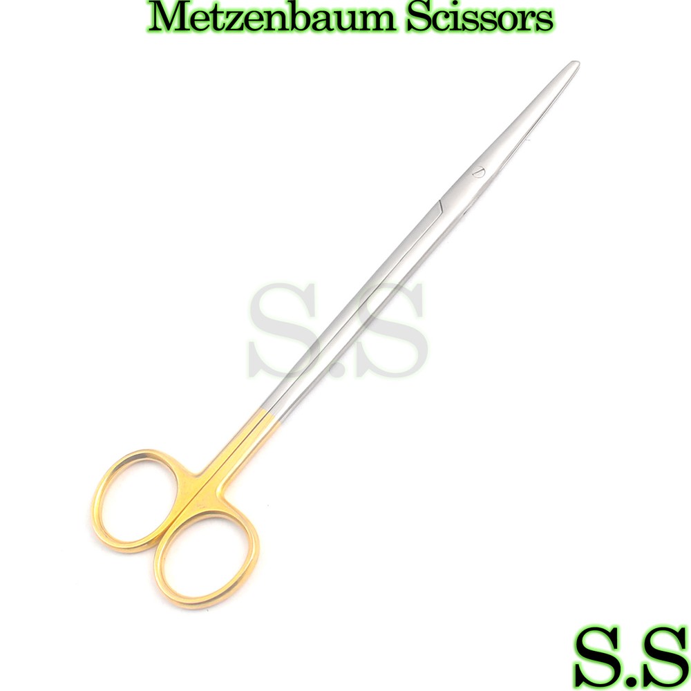 Metzenbaum Scissors Str 10" T/C Surgical Ent Instruments