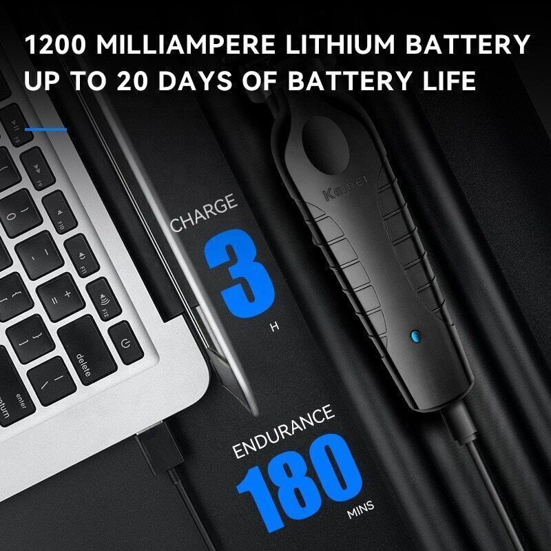 KM-2299 Cordless Electric Hair Trimmer Clipper Professional Cutting Machine