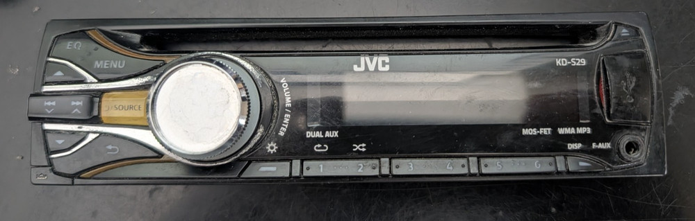 JVC KD-S29 FACEPLATE ONLY