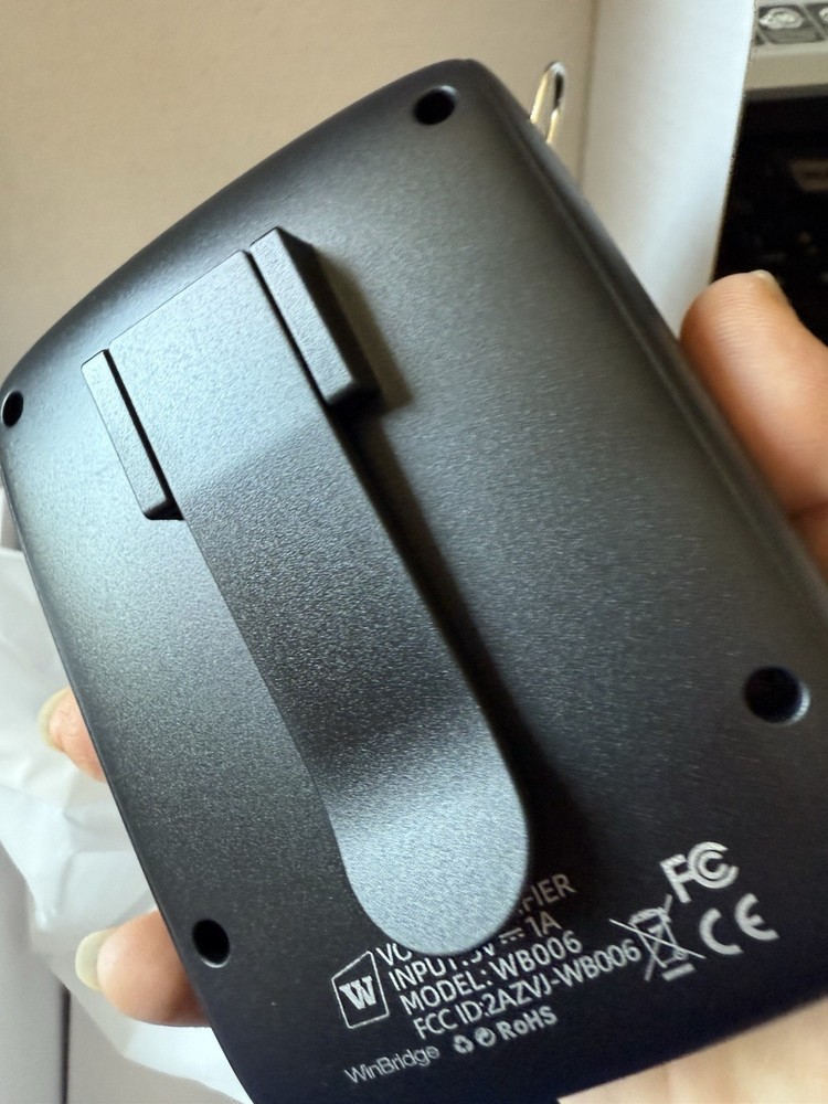 WinBridge WB006 Upgraded Wireless Voice Amplifier – Bluetooth Lapel Microphone