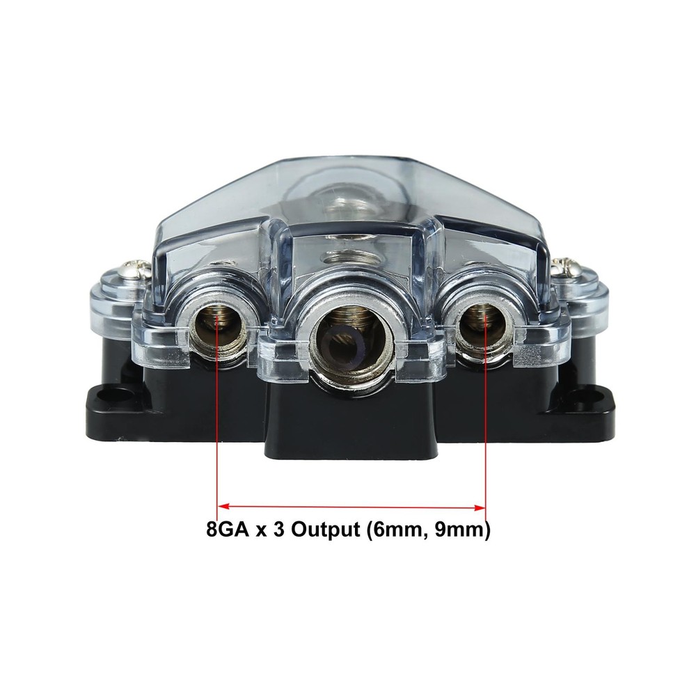 4 Indicator in 8 Output Indicator 3 Path Power Distribution Block