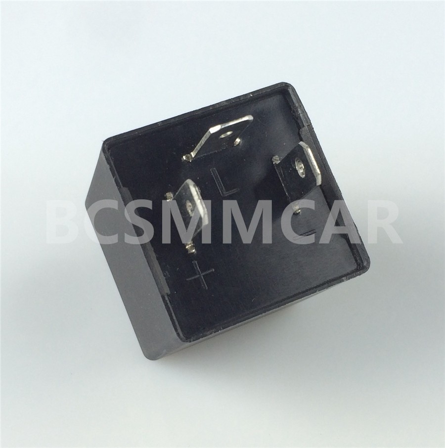 3-Pin Flasher Relay LED For Car Turn Signal Light Bulbs Hyper Flash Adjustable