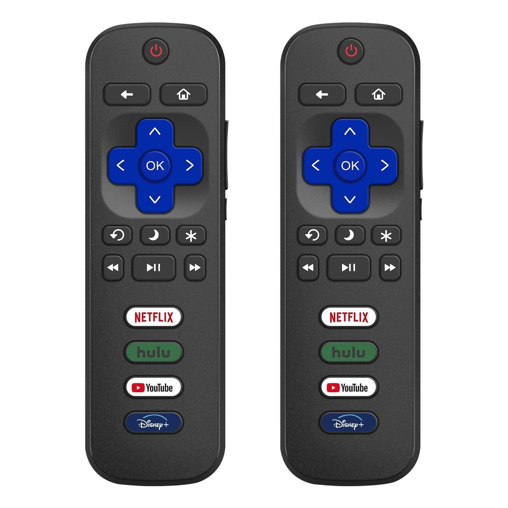 Control Your Roku TV Instantly - 2 Pack Remote Replacements