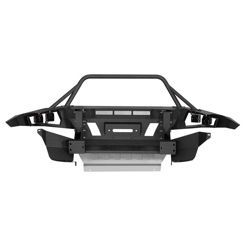 4Runner 2014-2024 Full Width Rock Crawler Front Bumper Winch Skid D-Ring Mounts