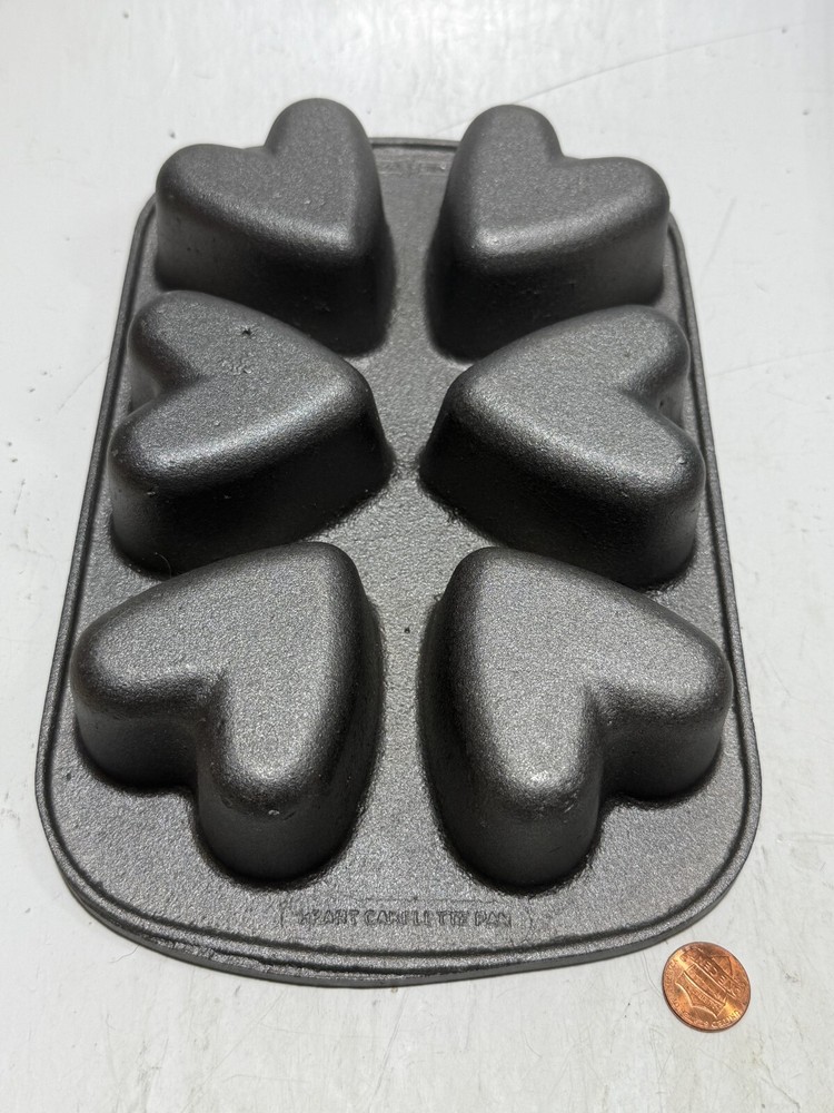 Nordic Ware Heart Shaped Caklette Pan
