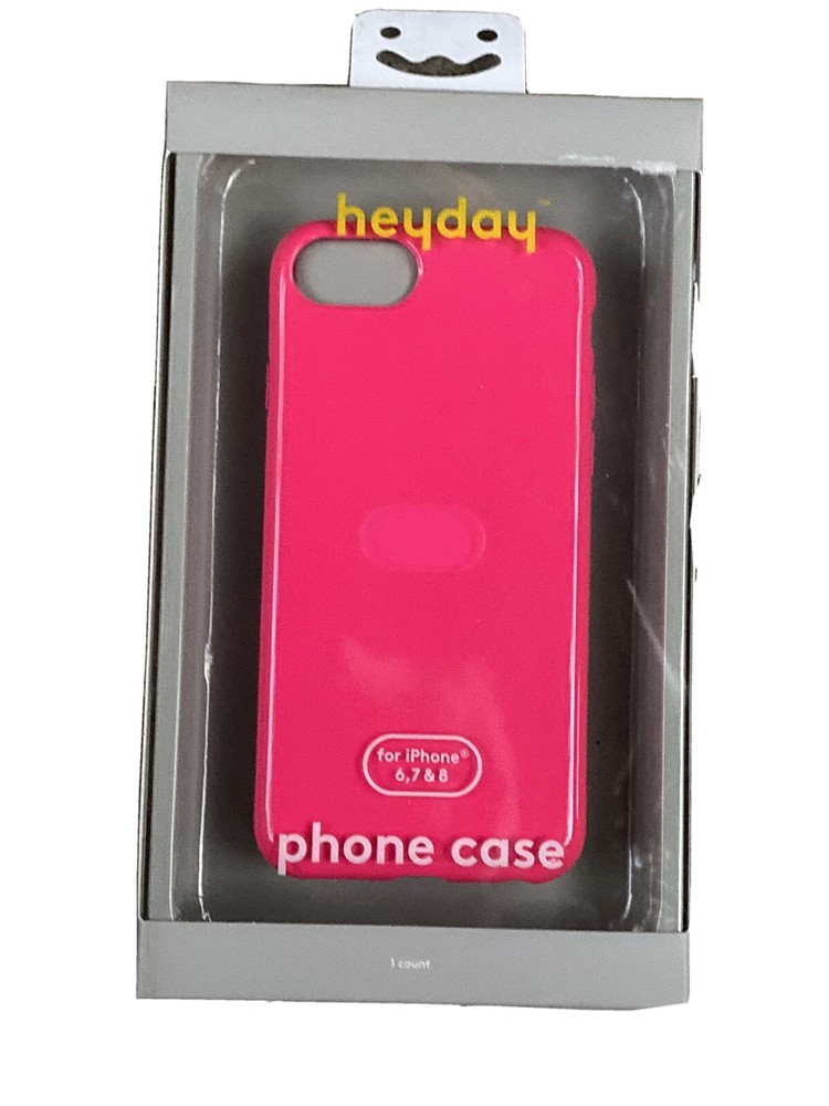 Case for iphone 8, 7, 6, hot pink