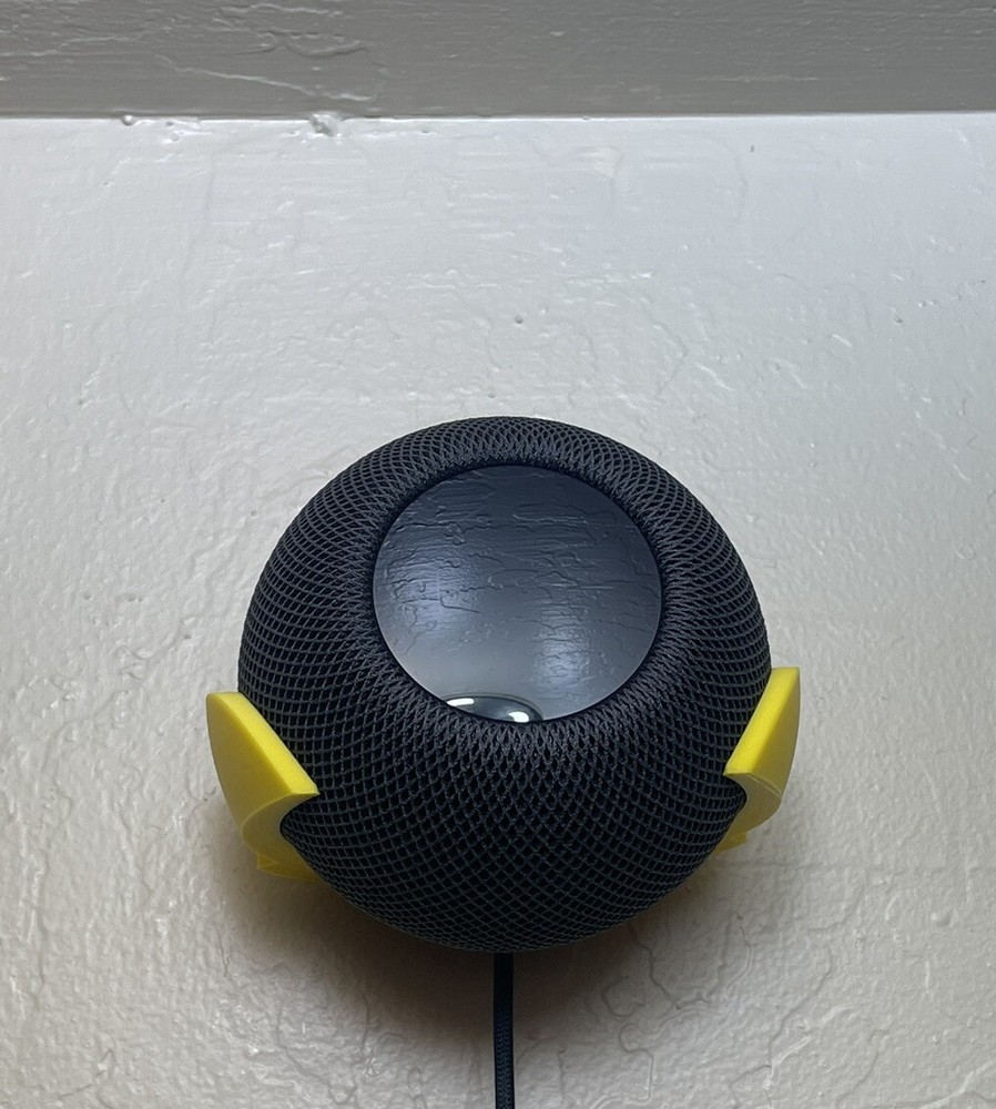 HomePod Mini Wall & Corner Mount Bracket Holder Accessory YELLOW!