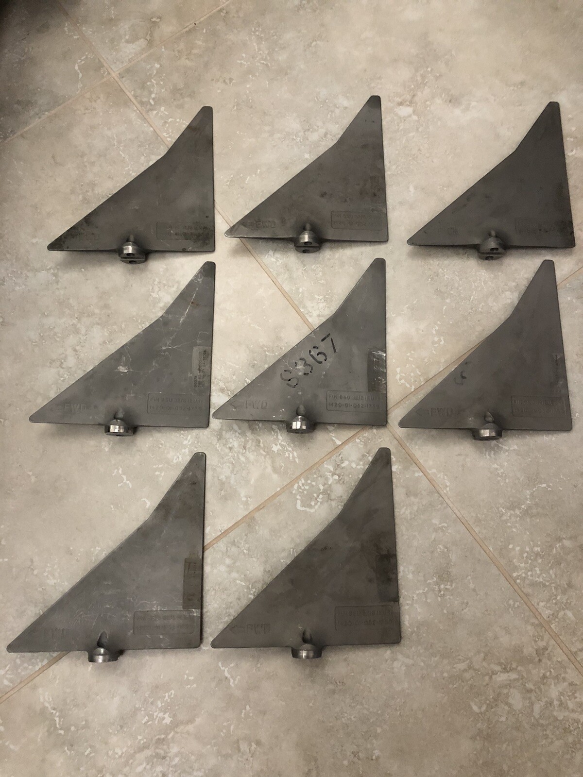 AIM 9 Sidewinder Missile Front Fin Top Gun Maverick Man Cave Pilot Art Raytheon