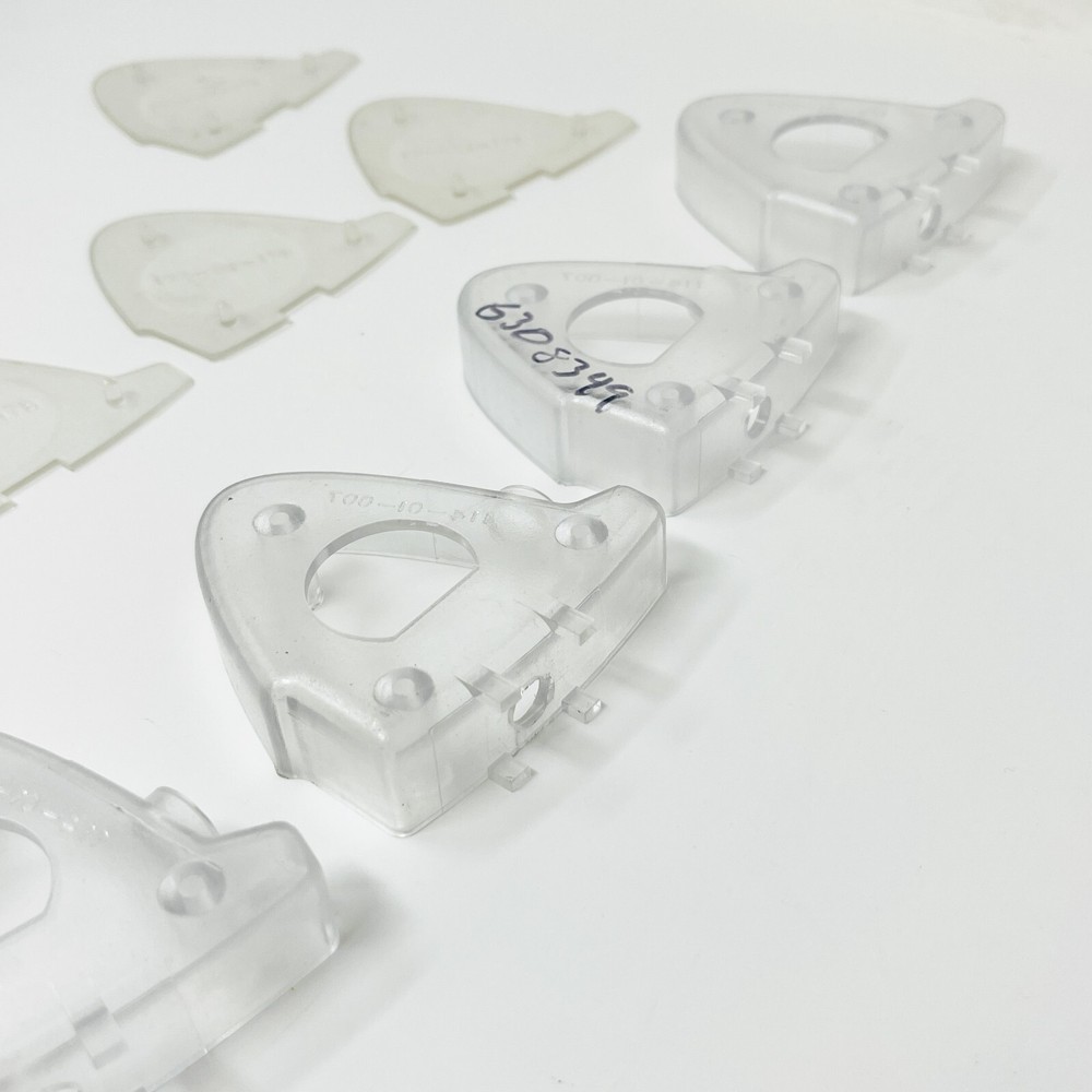 5 pcs Set of Clear Plastic Bracket 6308349