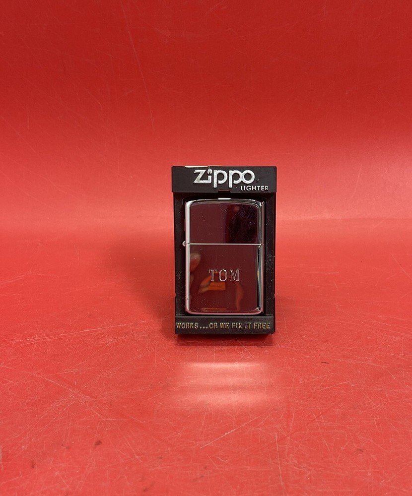 VTG Zippo Slim Lighter Used