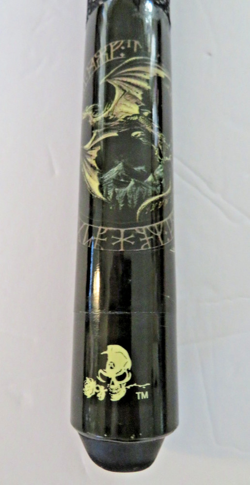 Billiard/Pool Cue Skull and Dragons Design with Case