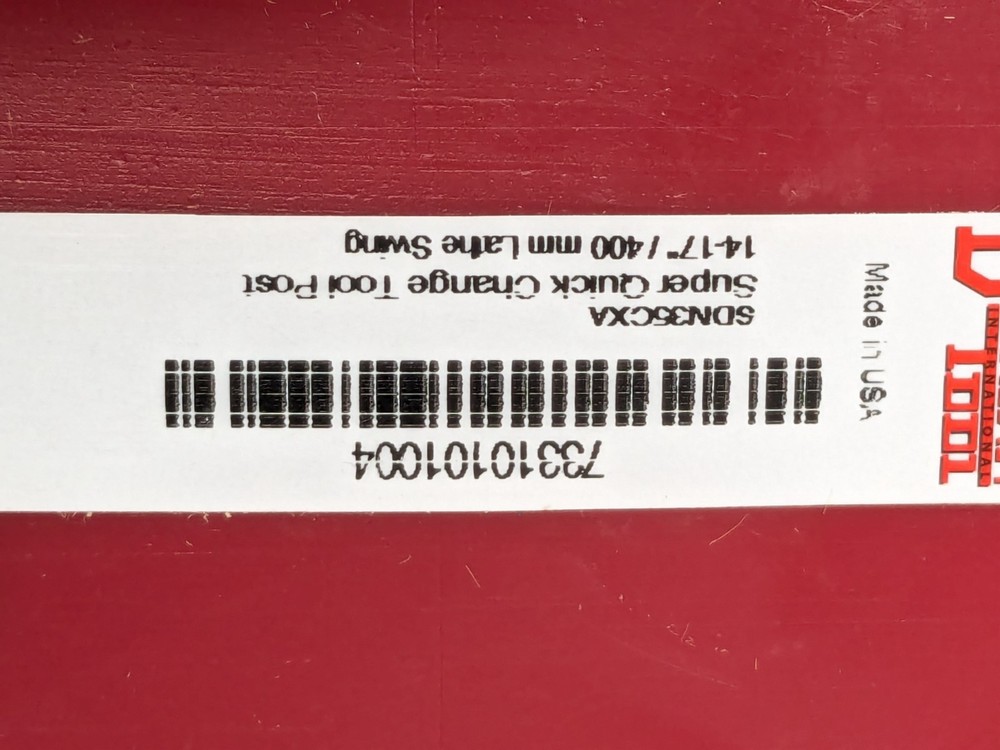Dorian Tool CXA Quick Change Tool Post Set SDN35CXA-FTB 73310101060