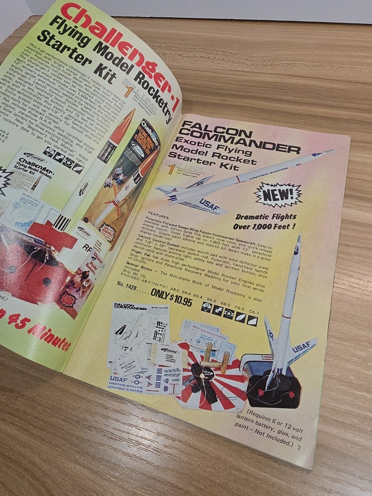 Estes Flying Model Rocket Catalog No. 811p Rocketry