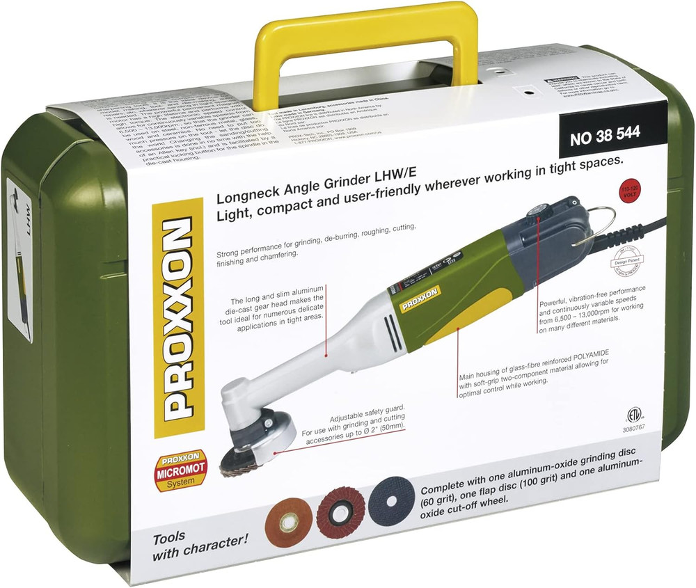 Longneck Angle Grinder LHW/E, 38544 , Green