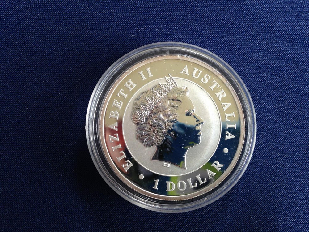 2011 Australia 1 Silver Koala Gem BU One