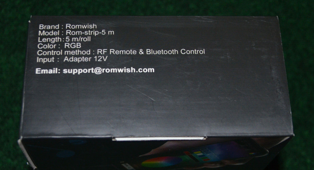 New Romwish SMART Strip LED Lights 5m w/ Bluetooth Controller