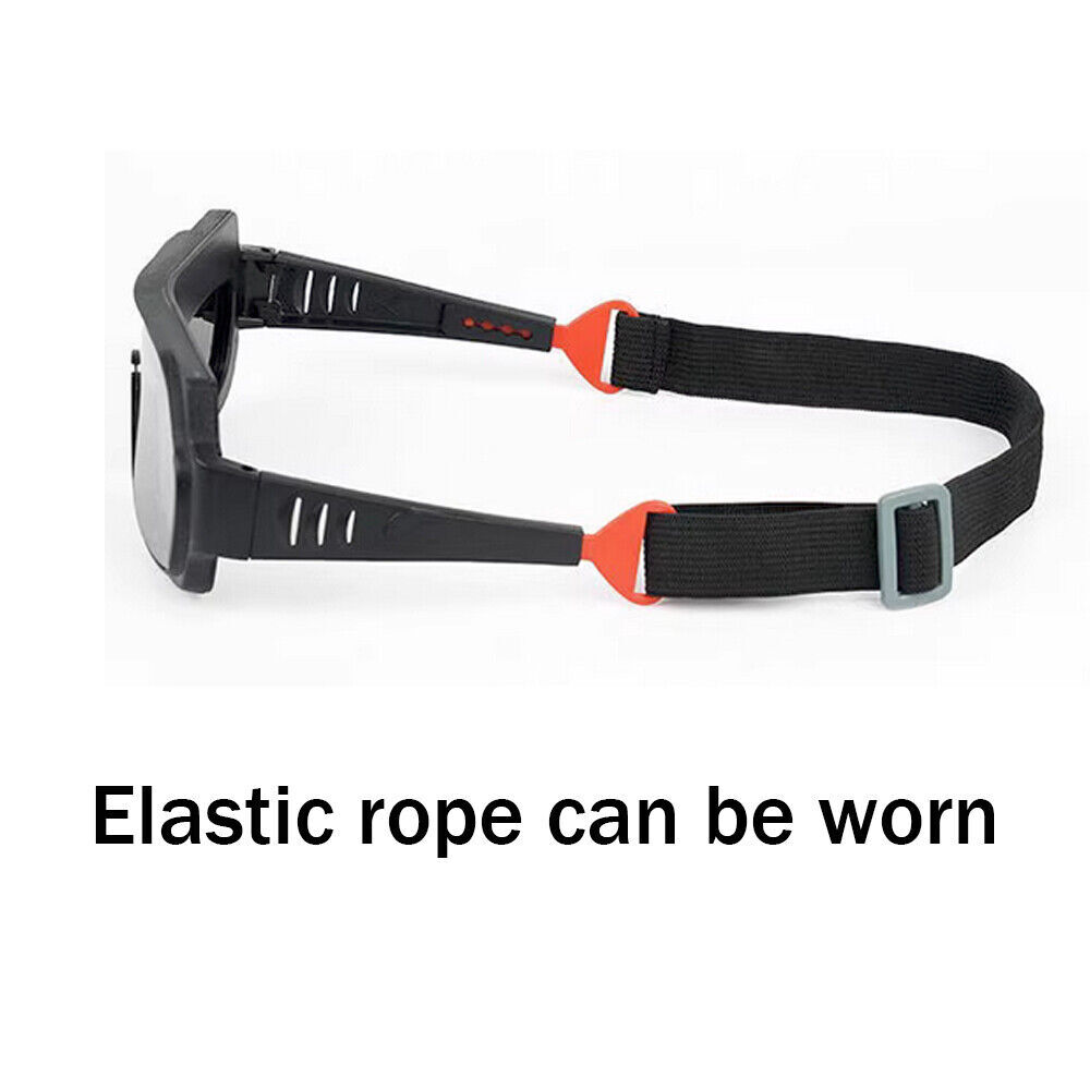 2 Pack Auto Darkening Welding Glasses True Color Solar Safety Goggles PC Lens US