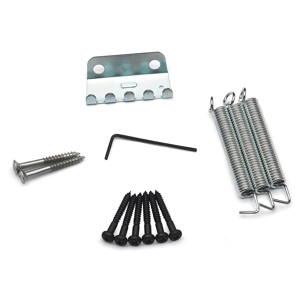 6 String Saddle Single Tremolo Guitar Bridge System for ST Strat SQ Stratocaster