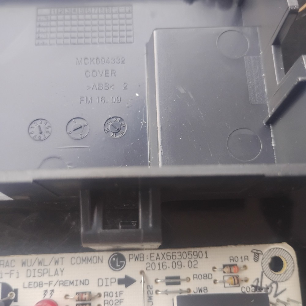 LG EAX66305901 Air Conditioning Control Board with cover