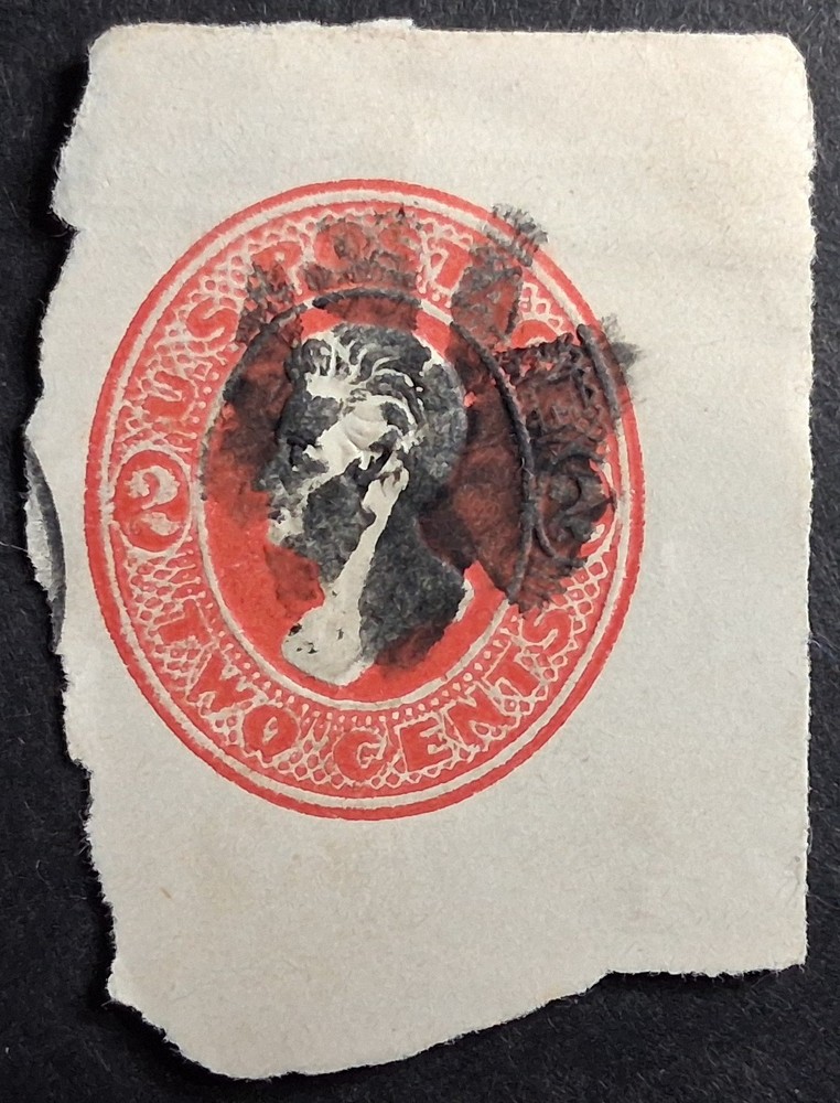 SCOTT U149 USED VERM/WHITE 2 CENT JACKSON DIE 6