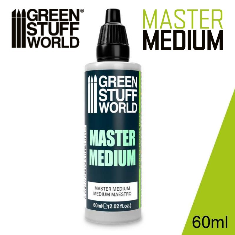 Green Stuff World: MASTER MEDIUM - 60ml - Glaze & Pigment Medium