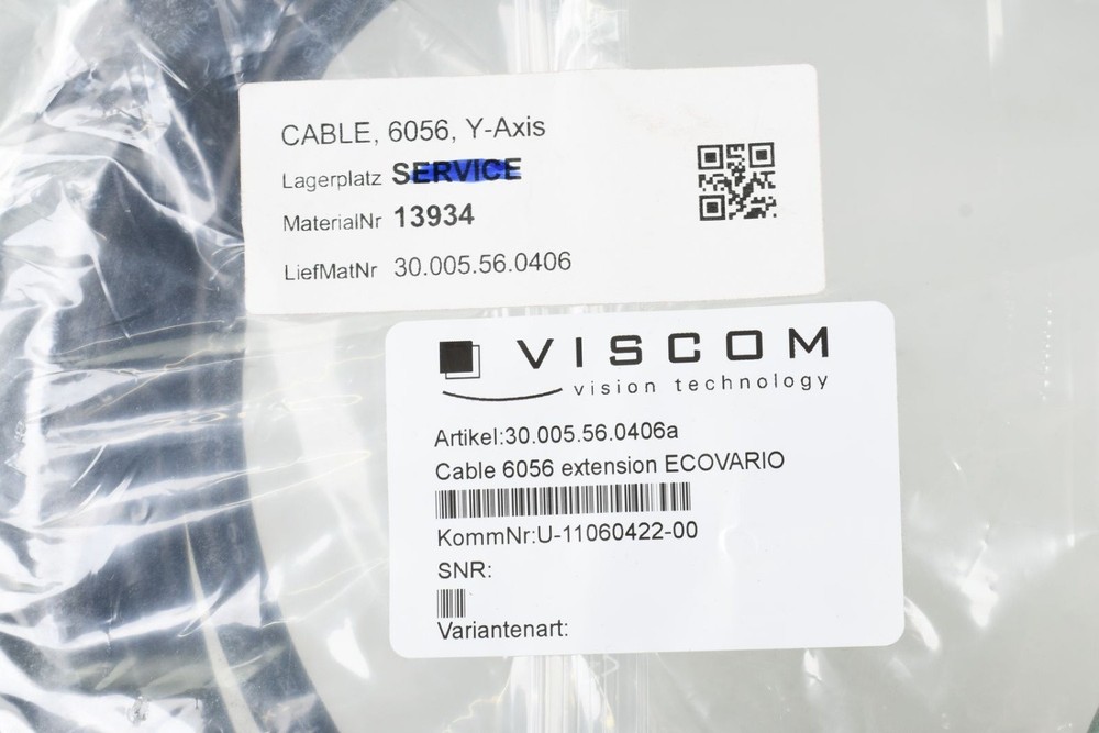 VISCOM 30.005.56.0406a, 6056, Cable Y-Axis
