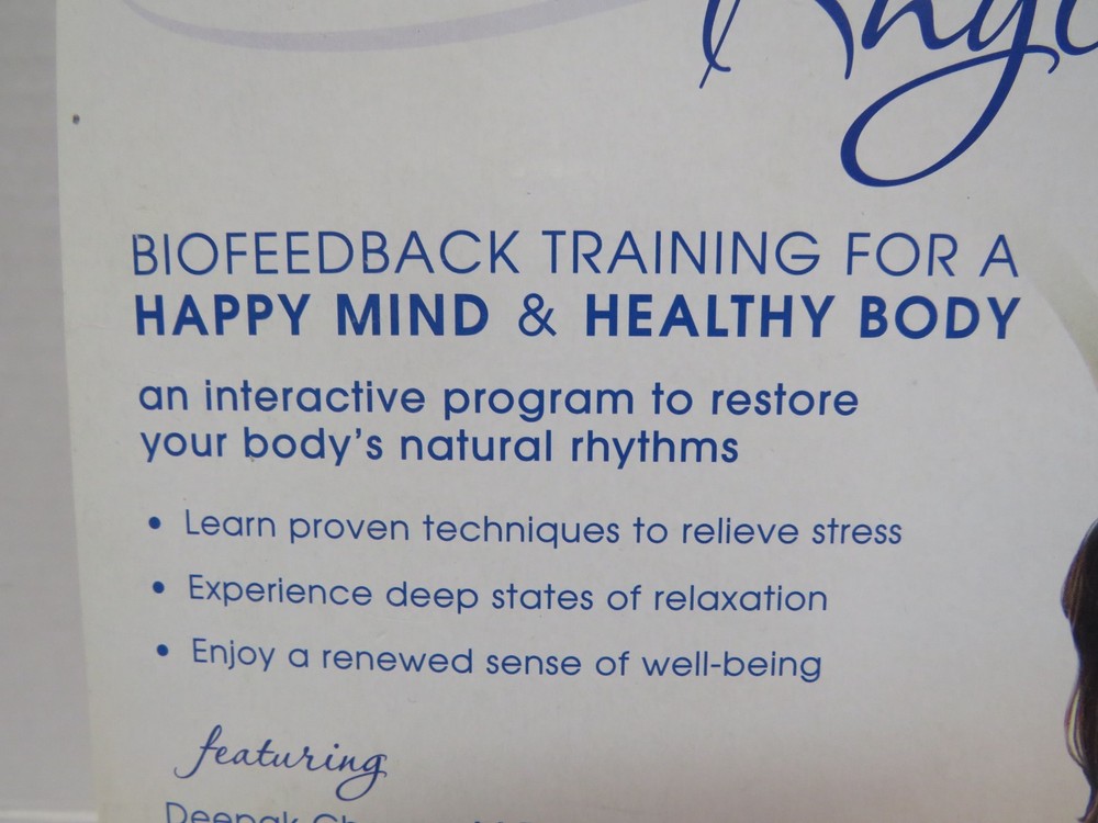 Healing Rhythms Biofeedback Training Stress Relief System Meditation Wild Divine