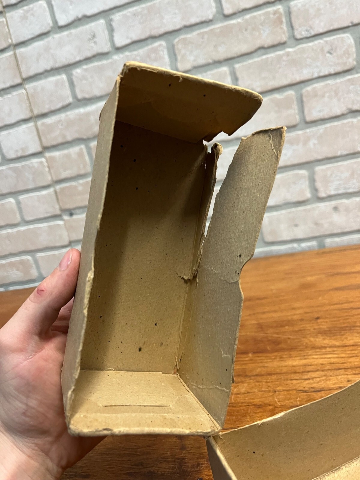 Vintage 1930s Minnehaha Moccasins Child's Empty Shoe Box Indian Native American