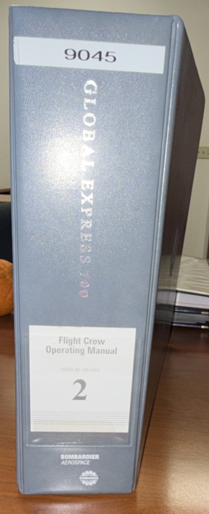 Global Express Flight Crew Operating Manual vol 2