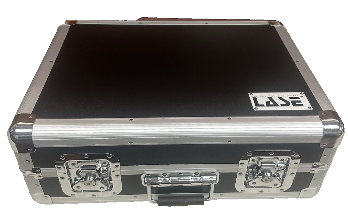 LASE Euro Style Case For Pioneer DDJ-FLX4 Controller with Glide for Laptop