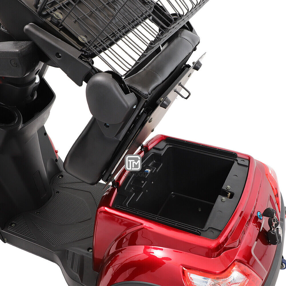 4-Wheeled Mobility Scooter - Assembled, Safe, and Ready to Use