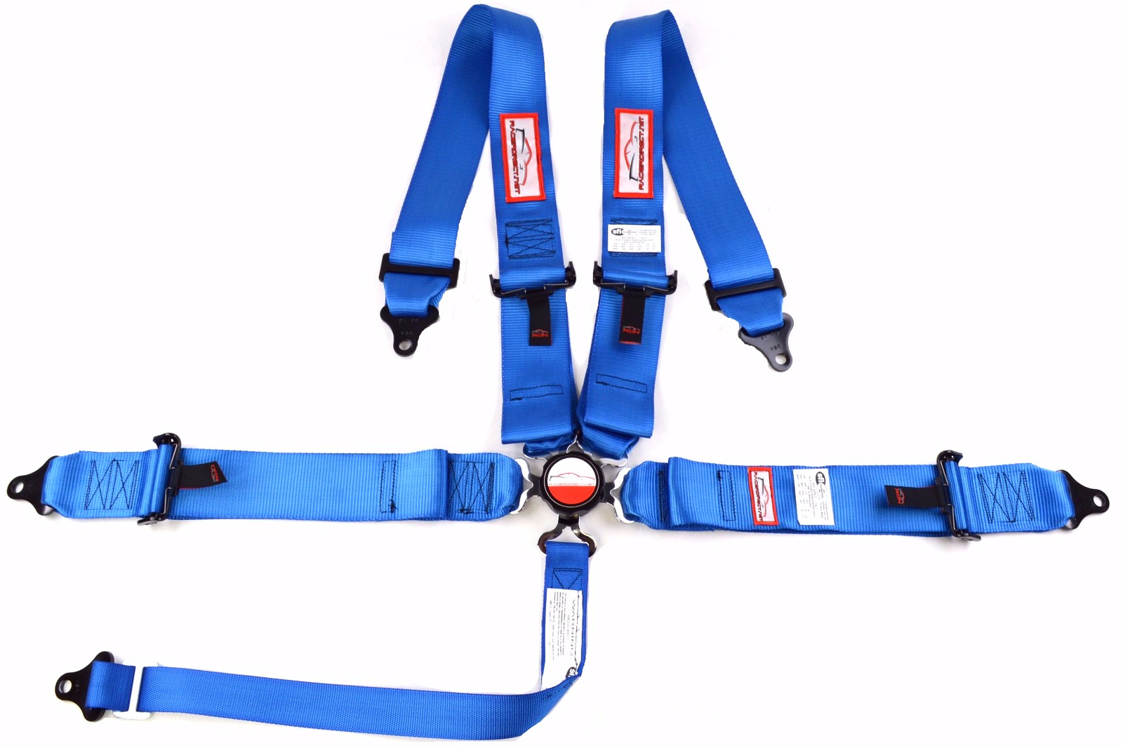 DRAGSTER RACING HARNESS CAM LOCK 5 POINT ROLL BAR MOUNT PULL UP LAP BELTS