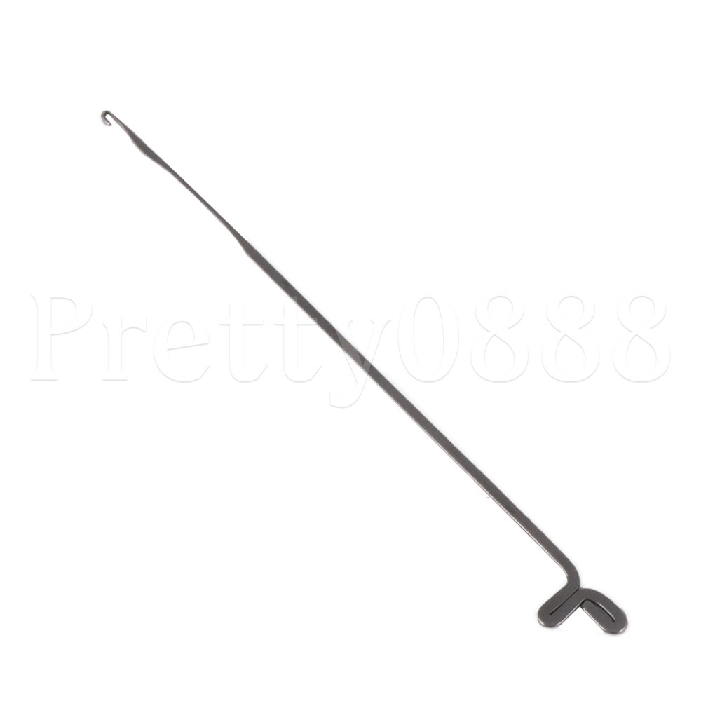 Single Head Crochet Bead Piercing Tool for Sewing Threading and Craft Projects