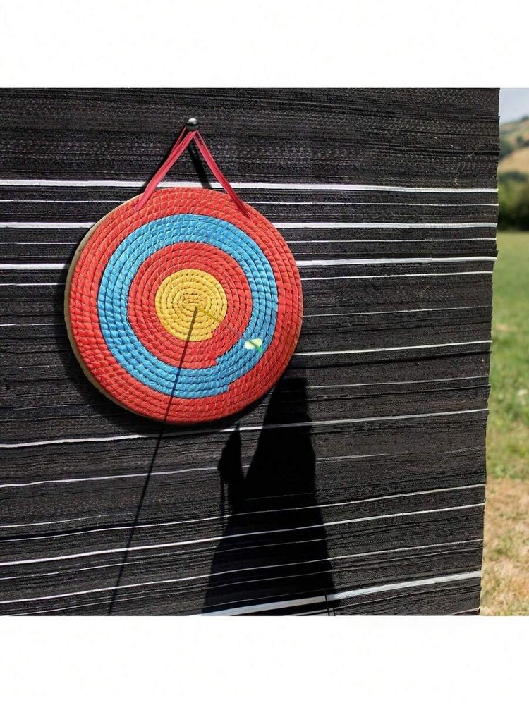 Straw Archery Target, 20-inch Target, Traditional Solid Round Archery Target