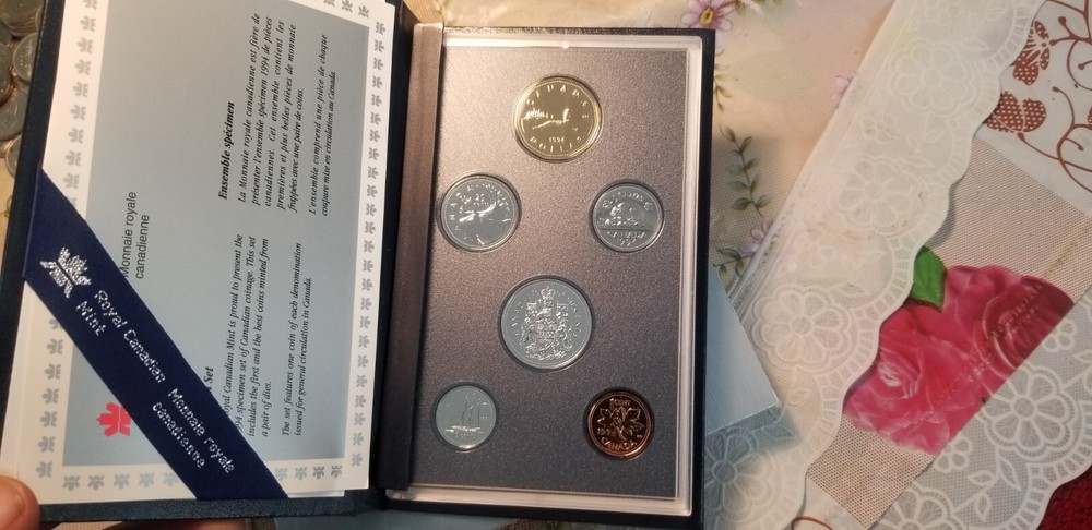 Canada 1994 Specimen Mint Set.